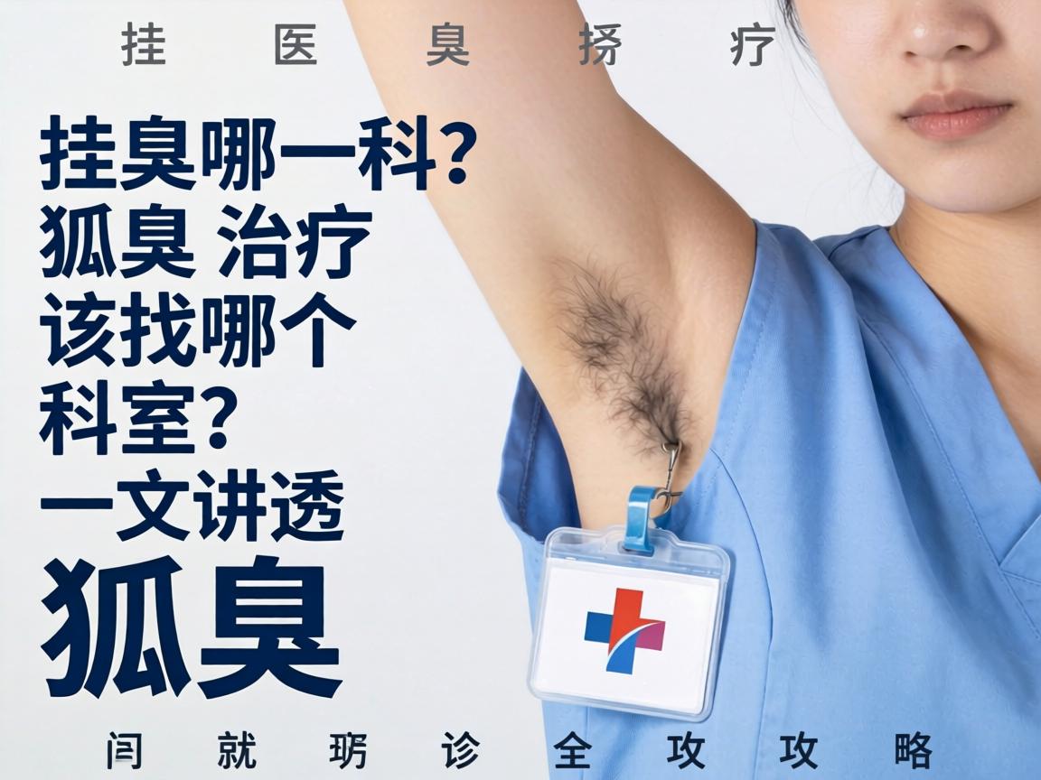狐臭挂哪一科?狐臭治疗该找哪个科室?一文讲透狐臭就诊全攻略 狐臭挂哪一科?狐臭治疗该找哪个科室?一文讲透狐臭就诊全攻略
