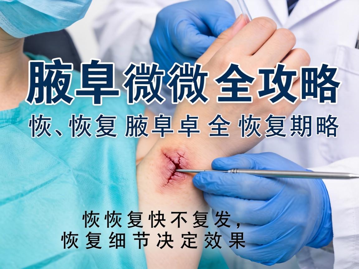 腋臭微创手术恢复期全攻略,恢复快不复发,恢复细节决定效果 腋臭微创手术恢复期全攻略,恢复快不复发,恢复细节决定效果