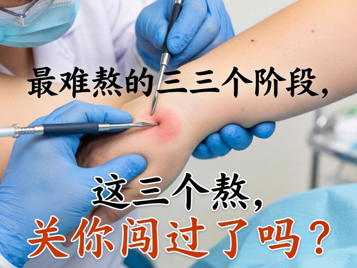 腋臭手术最难熬的三个阶段，这三个熬字关你闯过了吗？