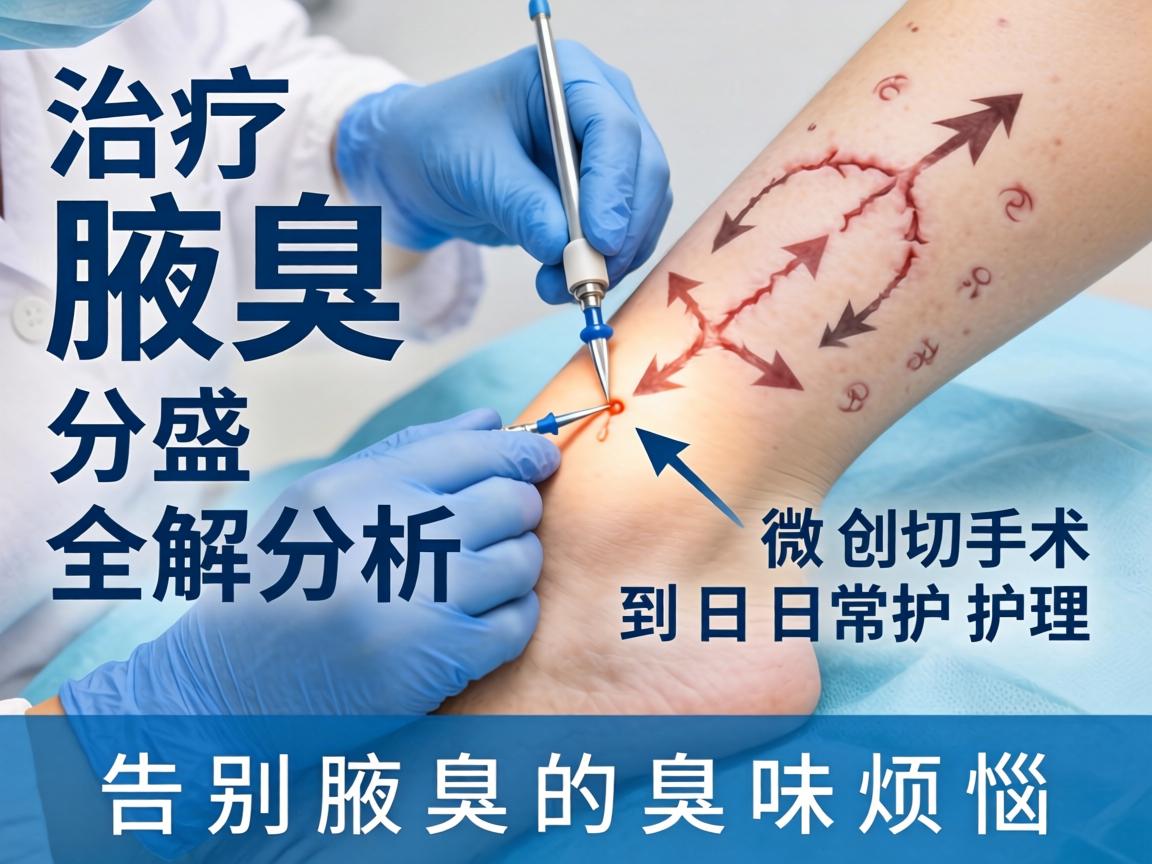 腋臭治疗全解析，从微创手术到日常护理，告别腋臭的臭味烦恼