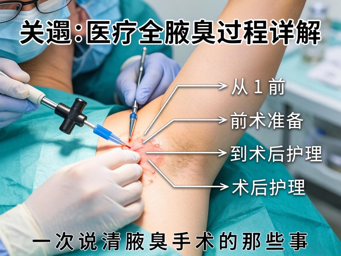 腋臭手术全过程详解，从术前准备到术后护理，一次说清腋臭手术的那些事