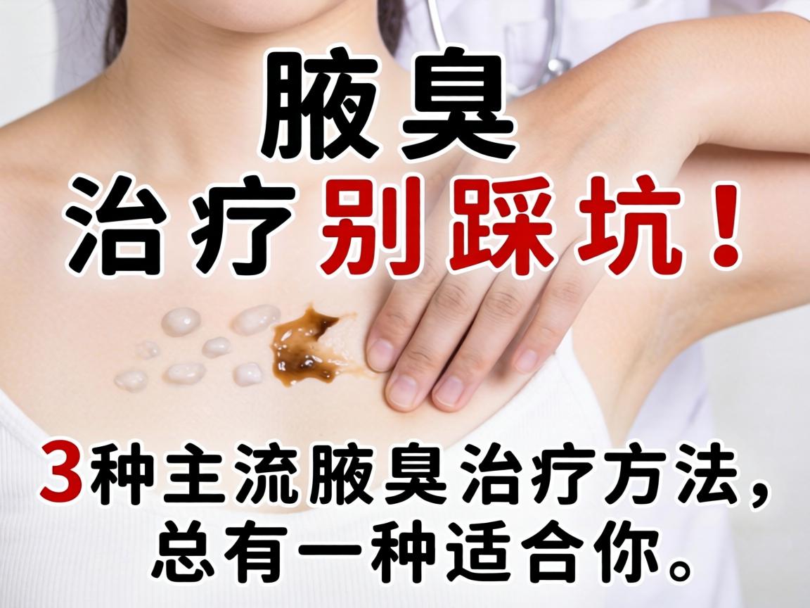 腋臭治疗别踩坑!这3种主流腋臭治疗方法,总有一种适合你 腋臭治疗别踩坑!这3种主流腋臭治疗方法,总有一种适合你