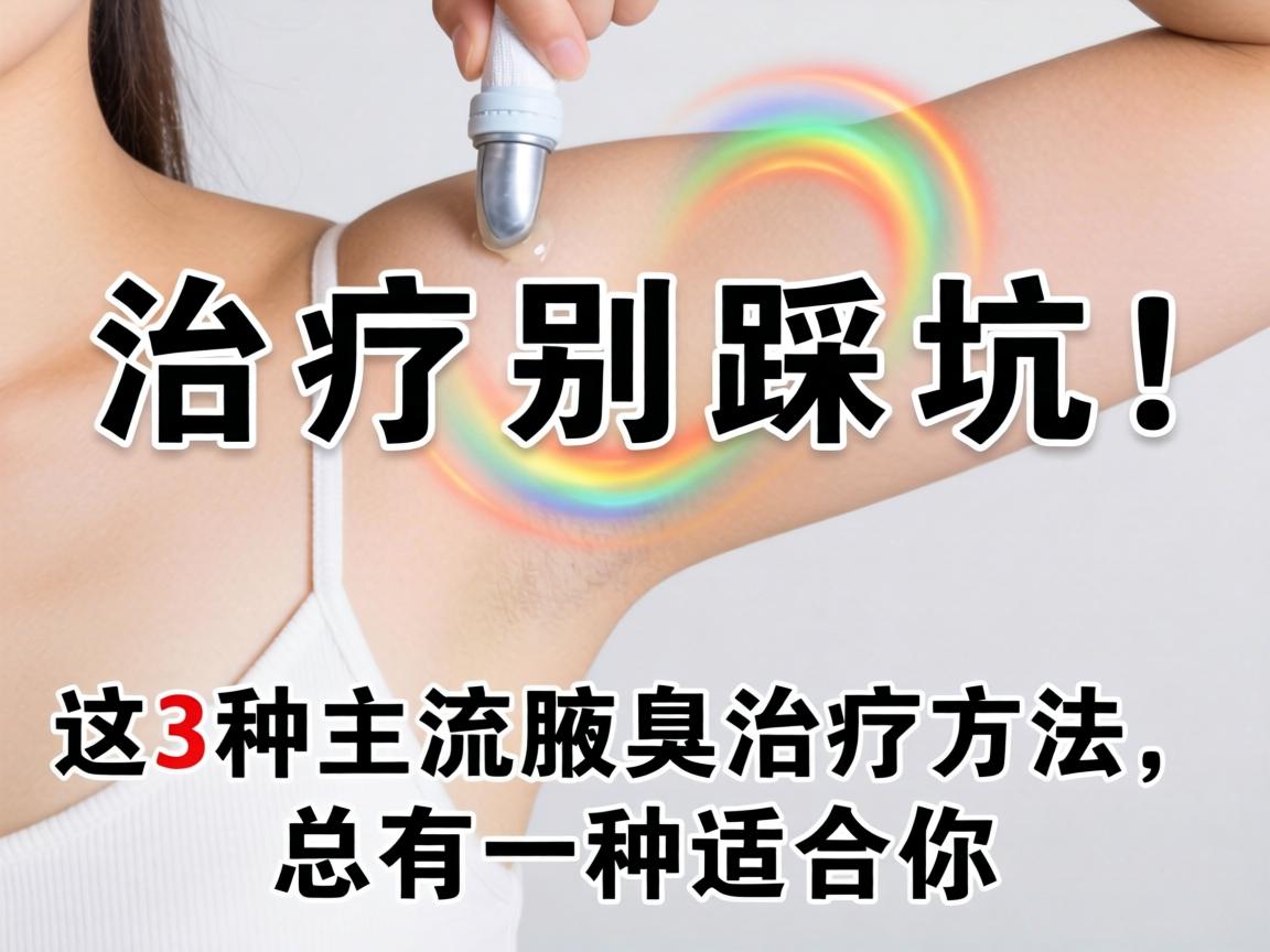 腋臭治疗别踩坑!这3种主流腋臭治疗方法,总有一种适合你 腋臭治疗别踩坑!这3种主流腋臭治疗方法,总有一种适合你