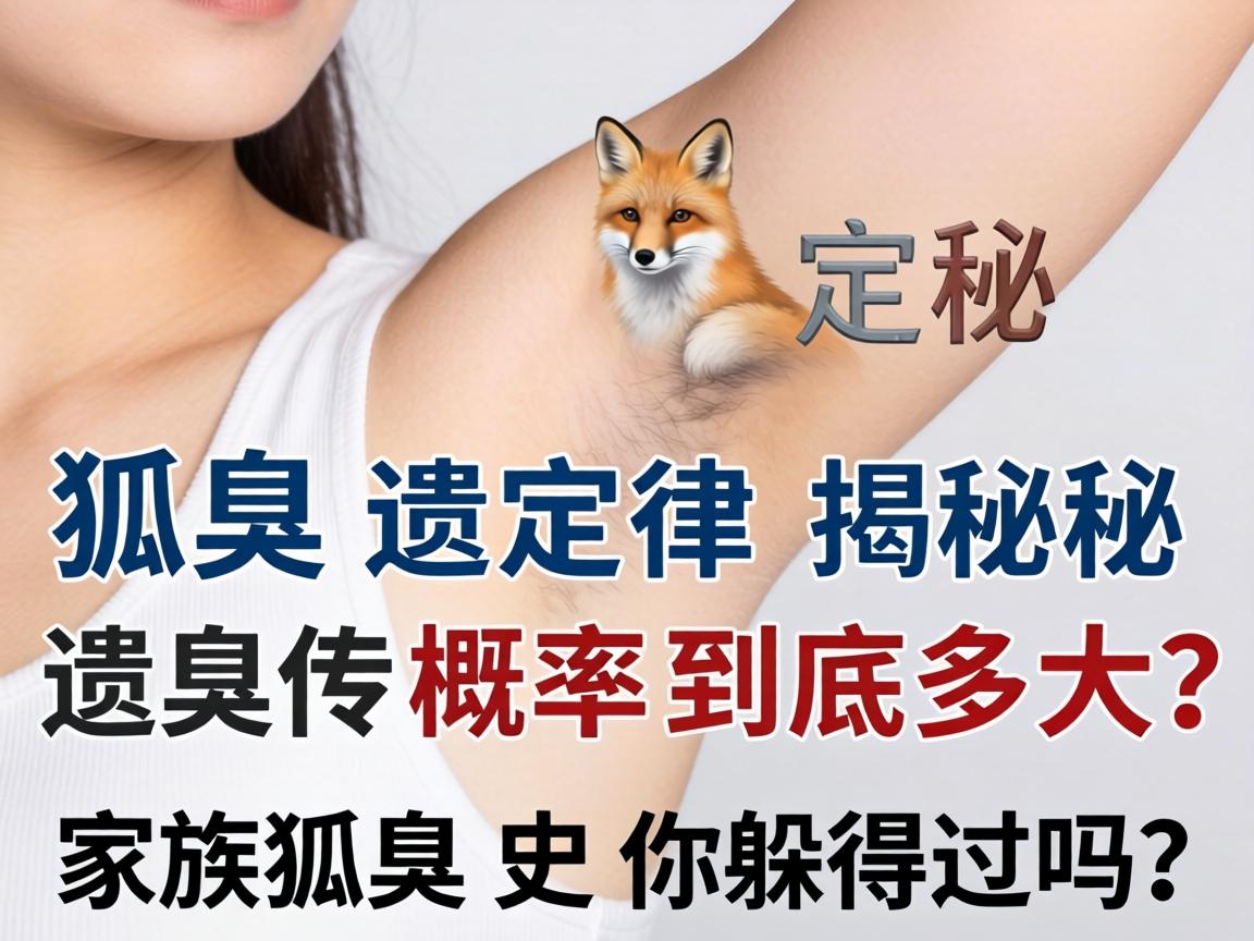 狐臭遗传定律揭秘，狐臭遗传概率到底多大？家族狐臭史你躲得过吗？