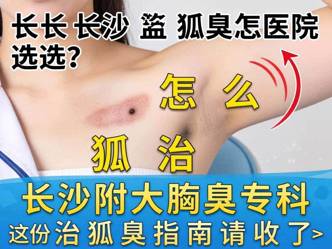 长沙治狐臭医院怎么选?长沙附大腋臭专科这份治狐臭指南请收好 长沙治狐臭医院怎么选?长沙附大腋臭专科这份治狐臭指南请收好