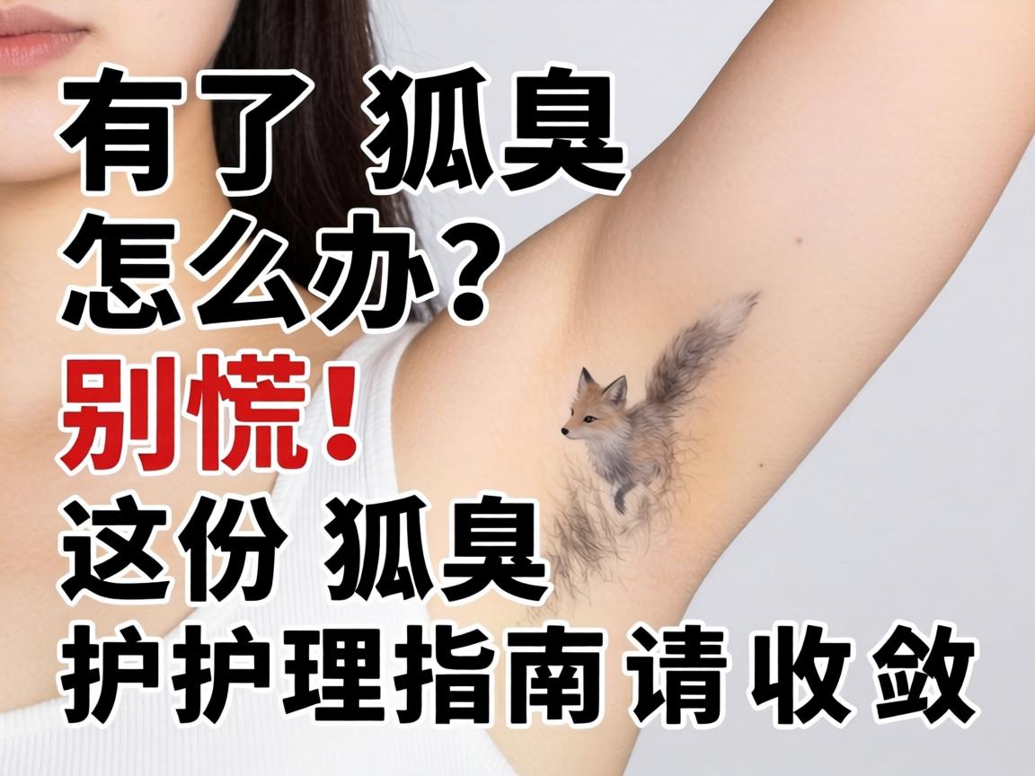有了狐臭怎么办？别慌！这份狐臭护理指南请收好