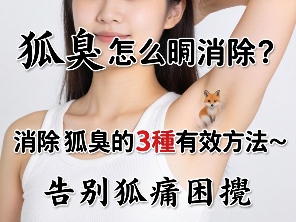 狐臭怎么消除？消除狐臭的3种有效方法，告别狐臭困扰
