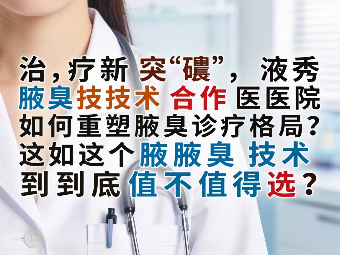 腋臭治疗新突破，液秀腋臭技术合作医院如何重塑腋臭诊疗格局？这个腋臭技术到底值不值得选？