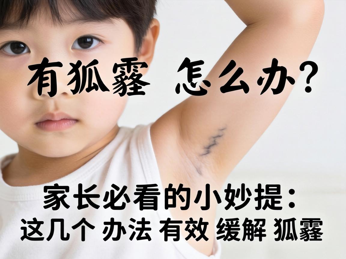 儿童有狐臭怎么办？家长必看的小妙招，这几个办法有效缓解狐臭