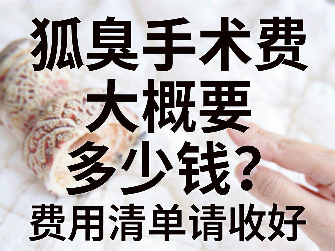 狐臭手术费用大揭秘,狐臭手术大概要多少钱?这份费用清单请收好 狐臭手术费用大揭秘,狐臭手术大概要多少钱?这份费用清单请收好
