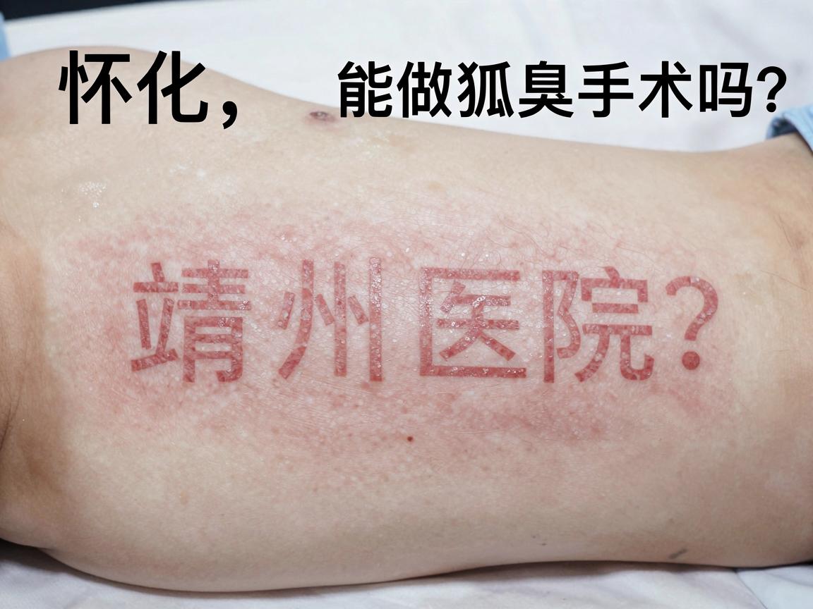 怀化靖州医院能做狐臭手术吗？靖州医院狐臭手术靠谱吗？