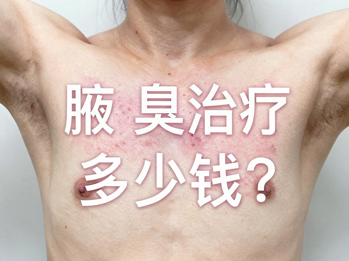 腋臭治疗多少钱？一文说清腋臭治疗费用与方案选择，别再花冤枉钱！
