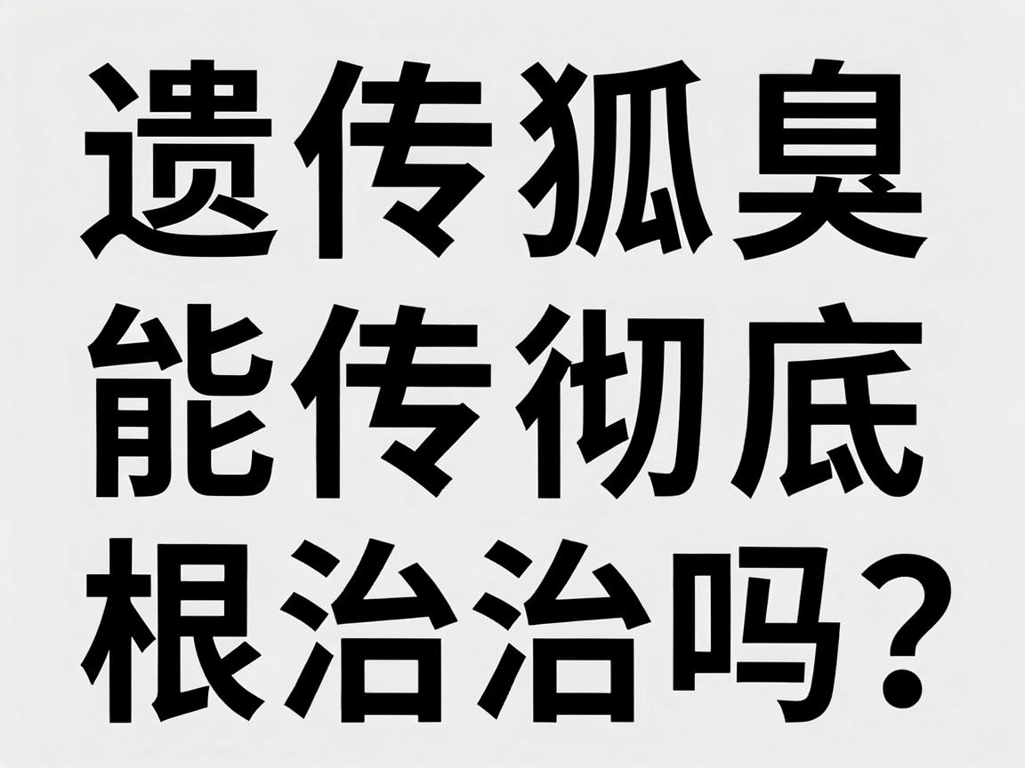 遗传狐臭能彻底根治吗?遗传狐臭根治方法大揭秘 遗传狐臭能彻底根治吗?遗传狐臭根治方法大揭秘