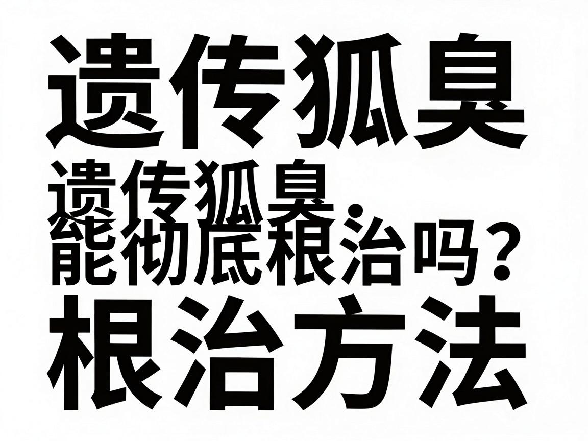 遗传狐臭能彻底根治吗?遗传狐臭根治方法大揭秘 遗传狐臭能彻底根治吗?遗传狐臭根治方法大揭秘