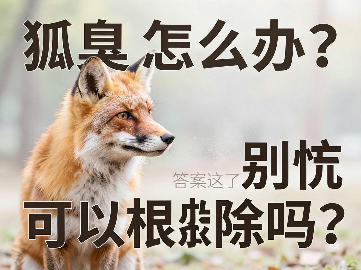 狐臭怎么办？狐臭可以根除吗？别慌，答案全在这了