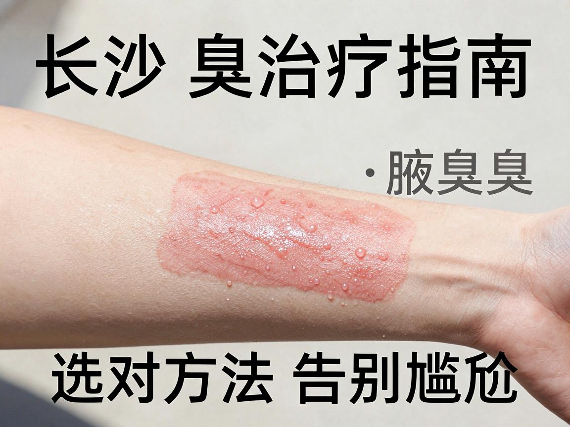 长沙腋臭治疗指南，长沙医院治腋臭，选对方法告别尴尬