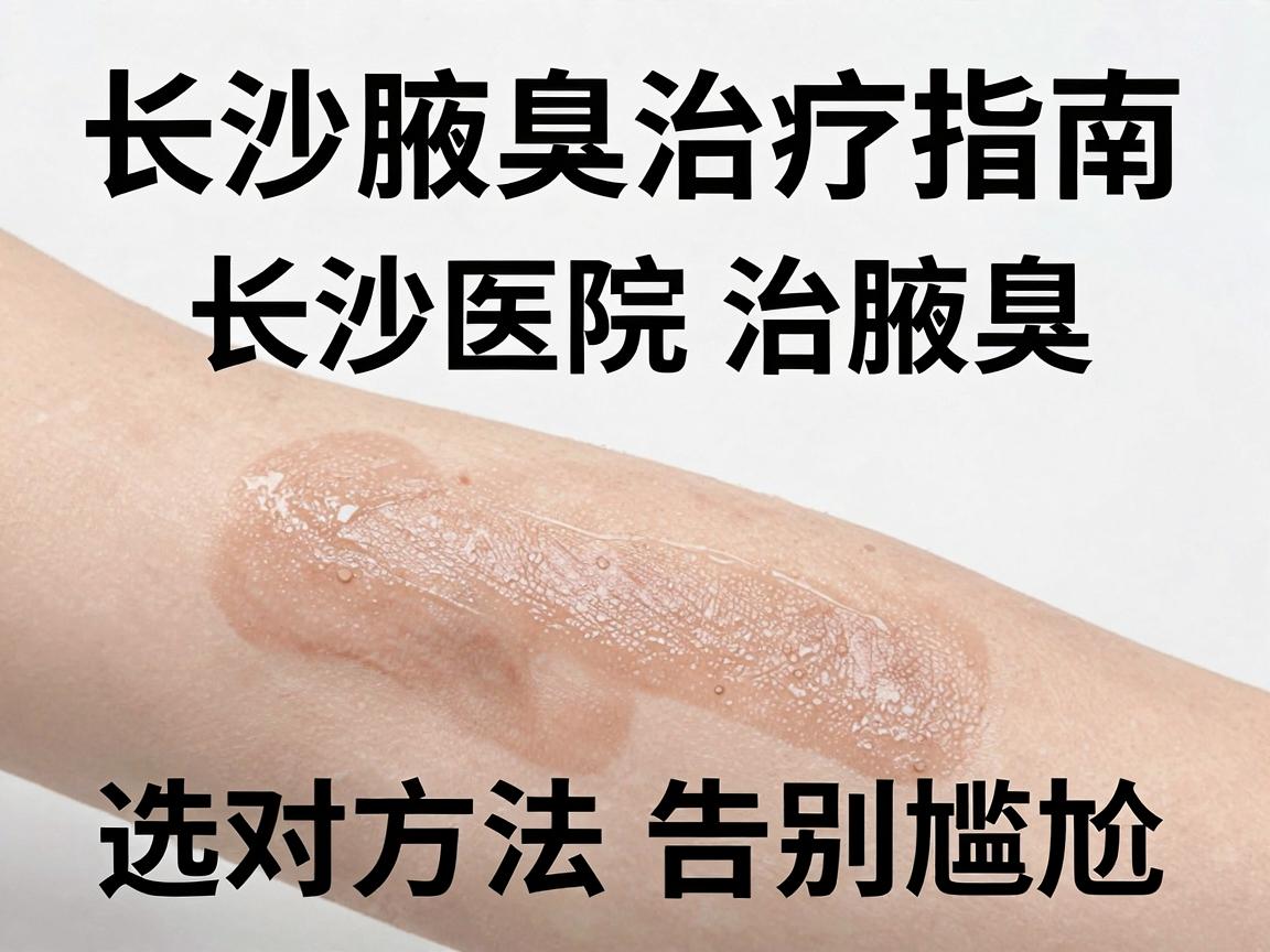 长沙腋臭治疗指南，长沙医院治腋臭，选对方法告别尴尬
