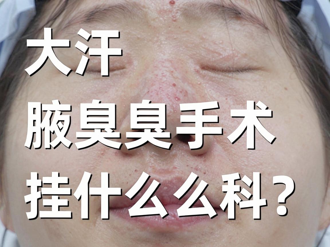 大汗腺手术挂什么科?这3个科室别跑错,腋臭手术挂什么科一文讲透 大汗腺手术挂什么科?这3个科室别跑错,腋臭手术挂什么科一文讲透
