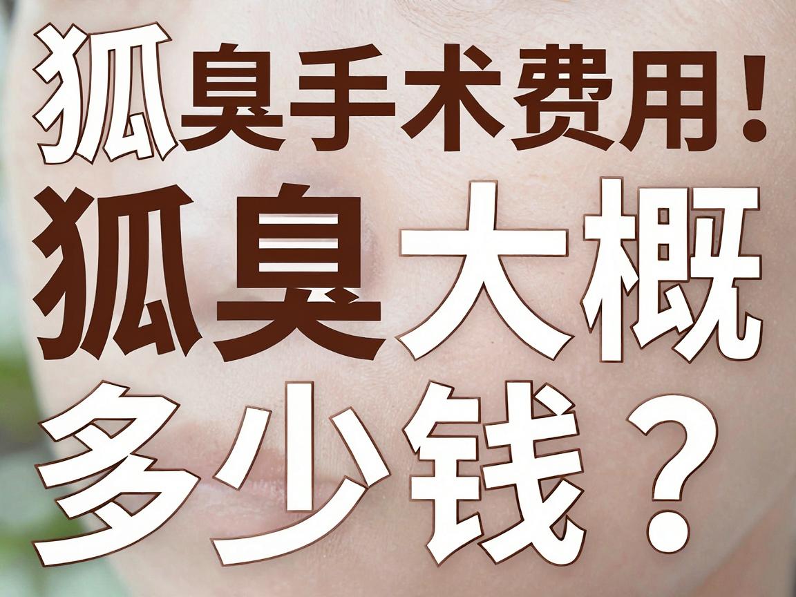 割狐臭大概多少钱?一文说清狐臭手术费用,避免踩坑! 割狐臭大概多少钱?一文说清狐臭手术费用,避免踩坑!