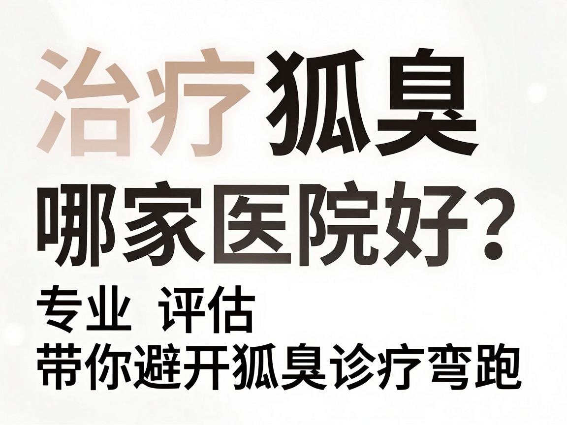 治疗狐臭哪家医院好?专业评估带你避开狐臭诊疗弯路 治疗狐臭哪家医院好?专业评估带你避开狐臭诊疗弯路