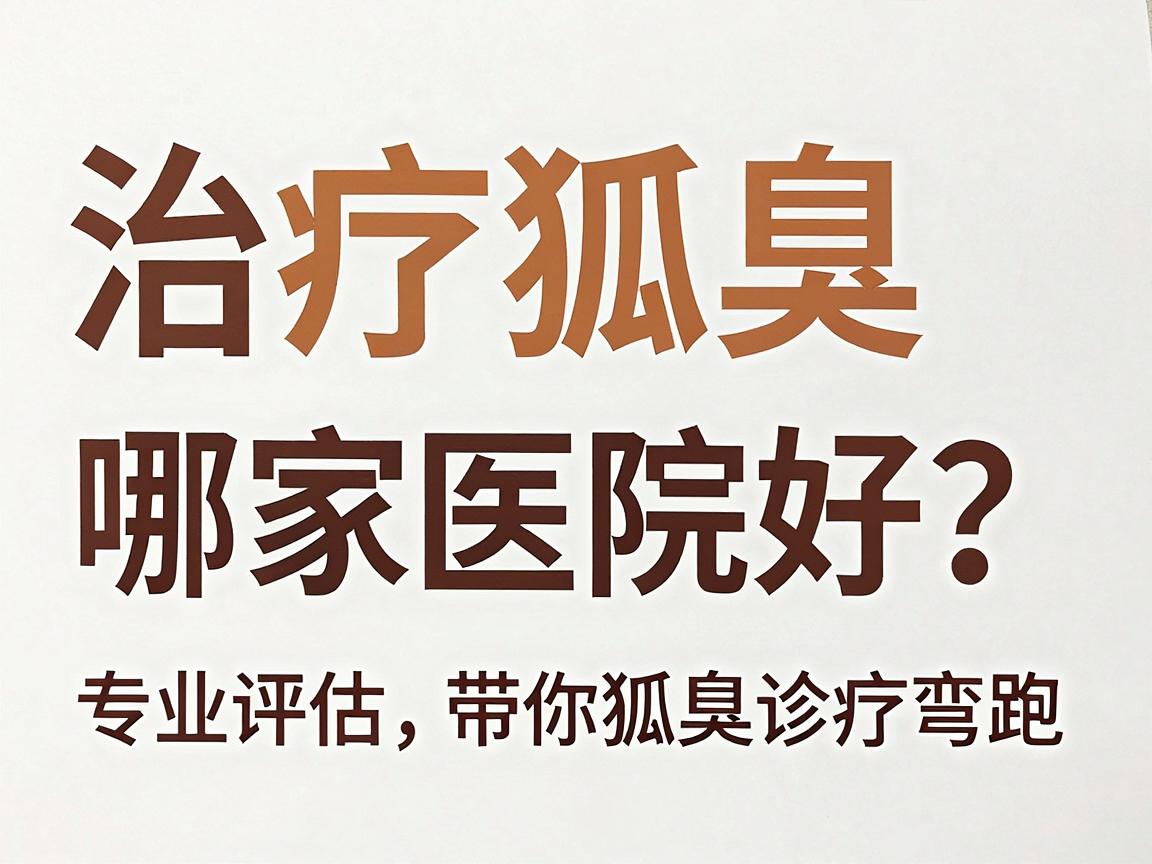 治疗狐臭哪家医院好?专业评估带你避开狐臭诊疗弯路 治疗狐臭哪家医院好?专业评估带你避开狐臭诊疗弯路