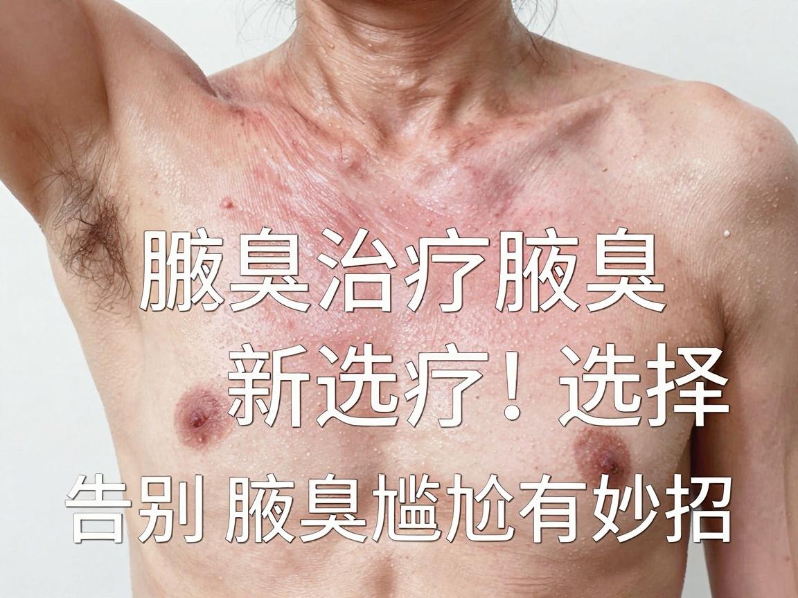 腋臭治疗新选择，微创治疗腋臭，告别腋臭尴尬有妙招
