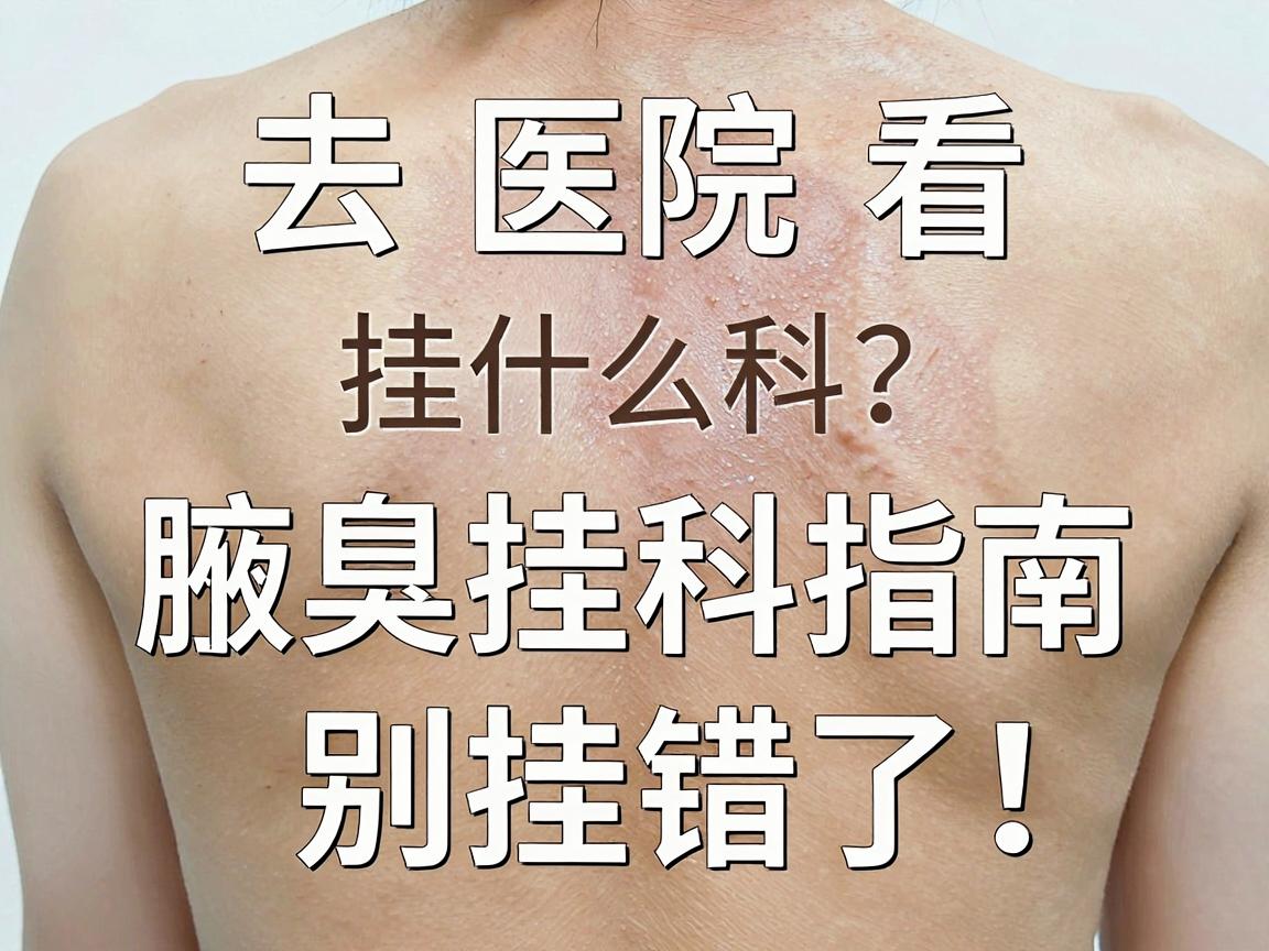 去医院看腋臭挂什么科?腋臭挂科指南,别挂错了! 去医院看腋臭挂什么科?腋臭挂科指南,别挂错了!
