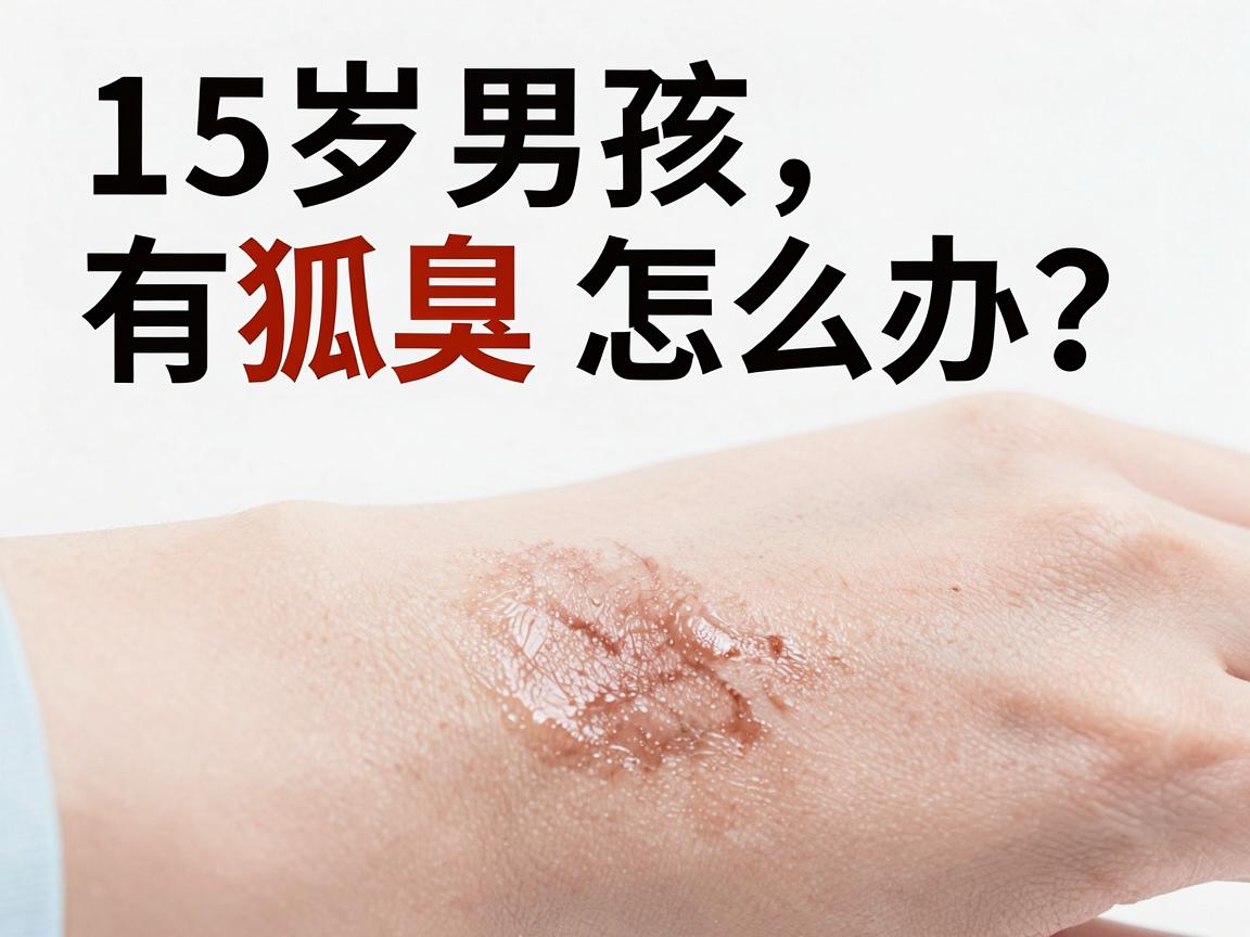 15岁男孩有狐臭怎么办？别慌，狐臭问题这样解决最有效