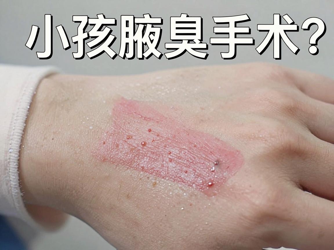 小孩多大可以做狐臭手术？小孩腋臭手术，这些关键年龄节点家长必须知道
