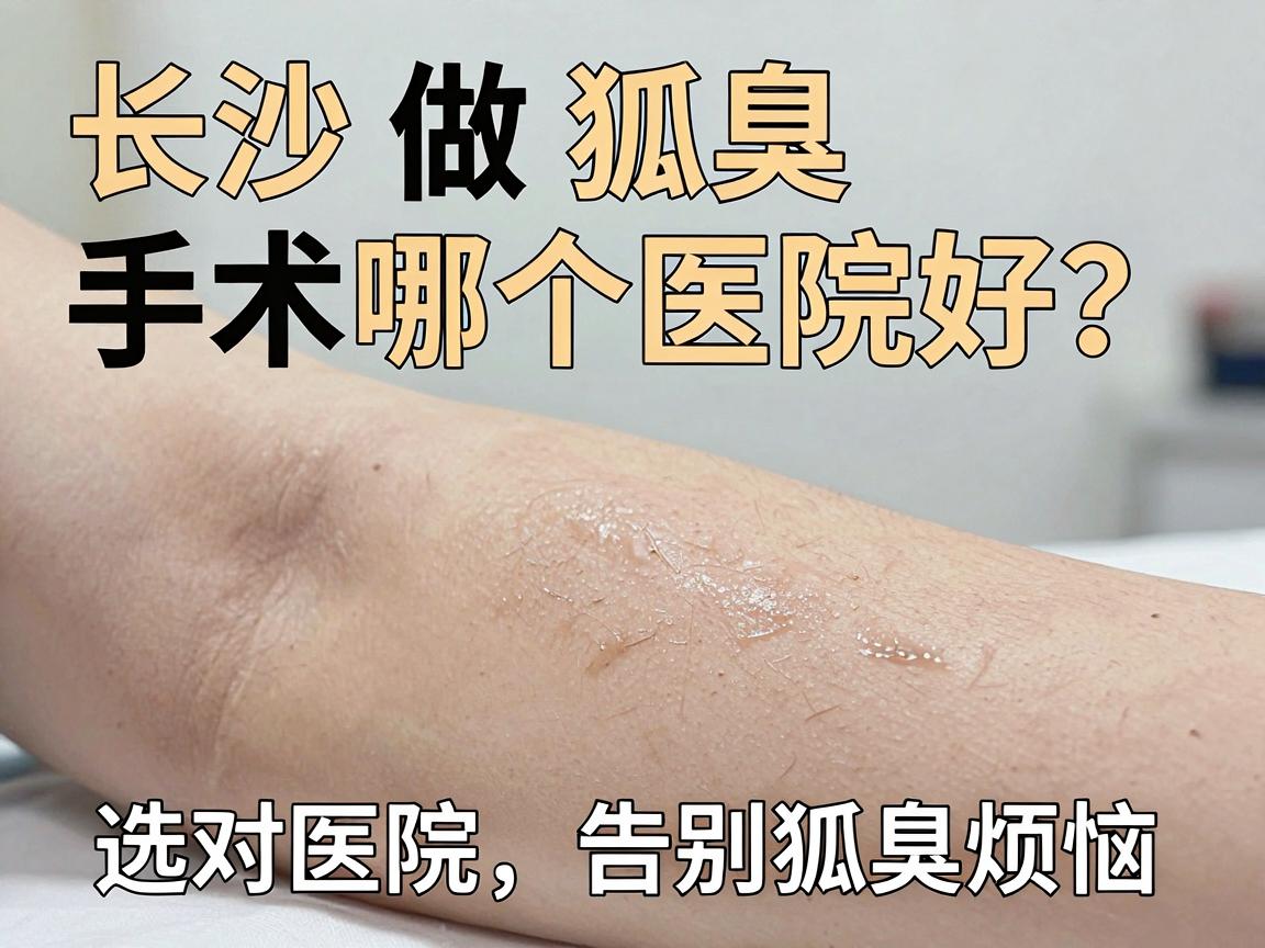 长沙做狐臭手术哪个医院好？选对医院，告别狐臭烦恼