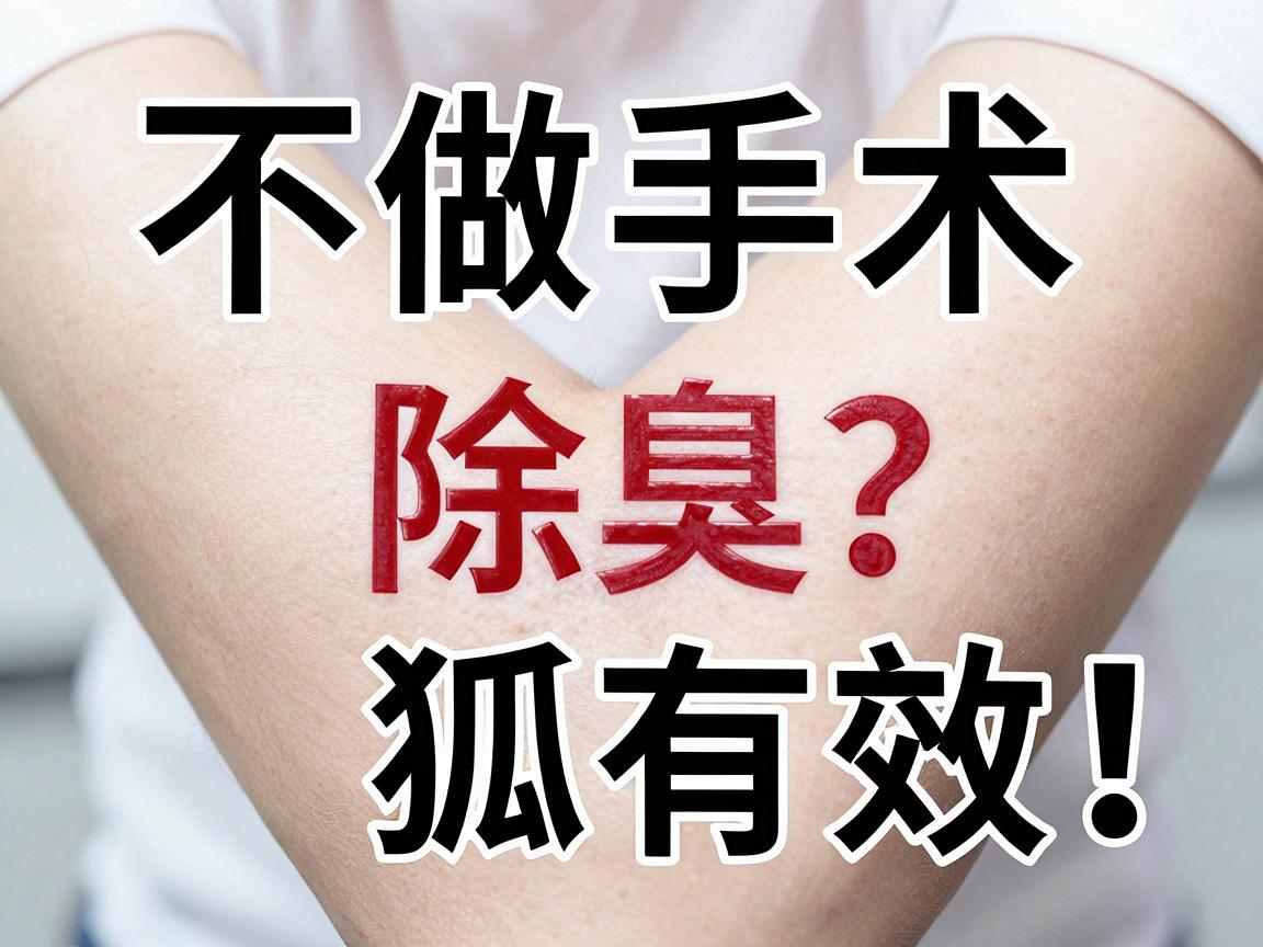 不做手术除狐臭？这些方法科学有效！其实除狐臭不只能靠手术除狐臭