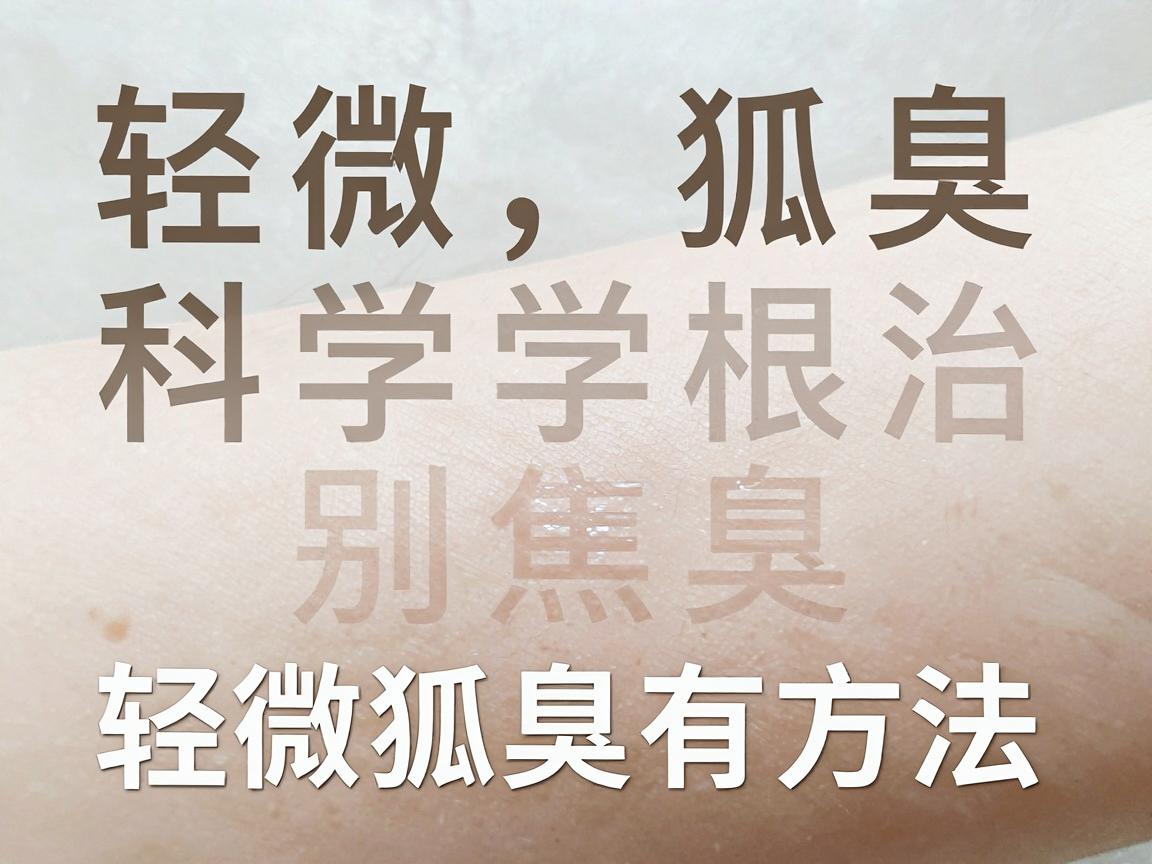 轻微狐臭别焦虑，科学根治轻微狐臭有方法