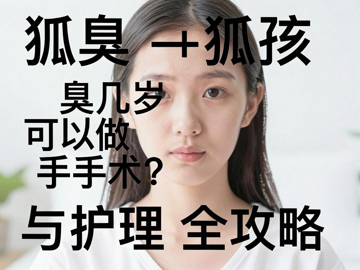 小女孩狐臭几岁可以做手术？狐臭手术年龄与护理全攻略