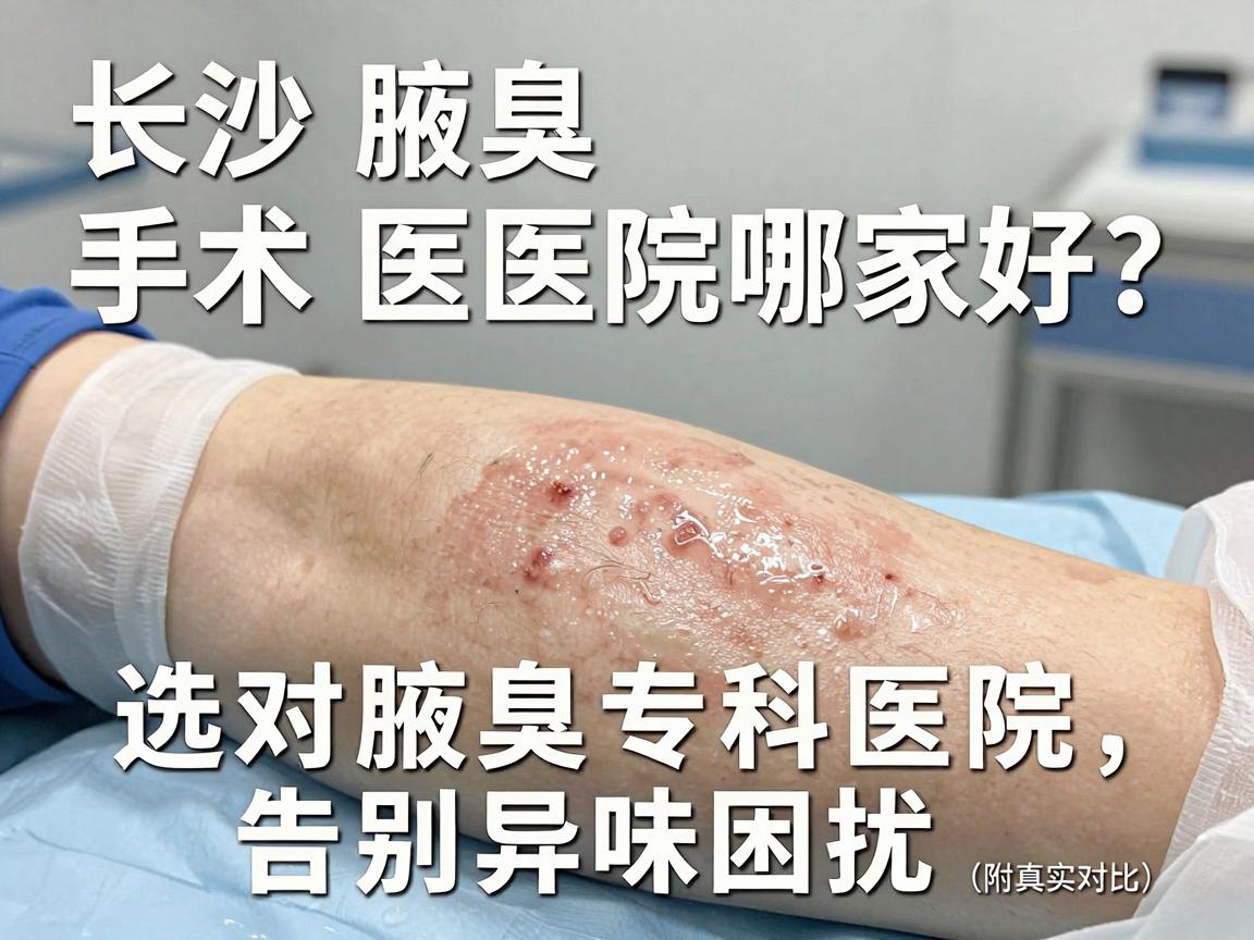 长沙腋臭手术医院哪家好？选对腋臭专科医院，告别异味困扰（附真实对比）