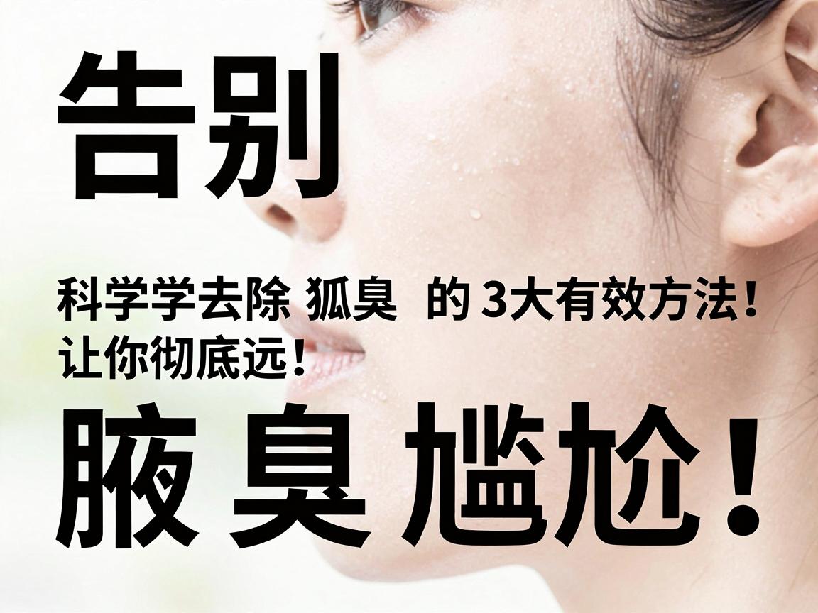 告别腋臭尴尬！科学去除狐臭的3大有效方法，让你彻底远离狐臭烦扰