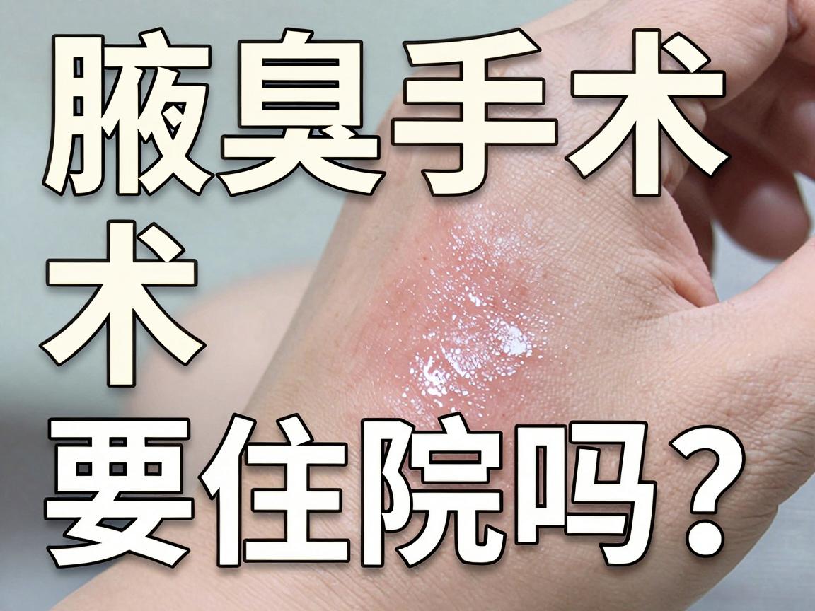 腋臭手术要住院吗?腋臭手术住院真相大揭秘 腋臭手术要住院吗?腋臭手术住院真相大揭秘