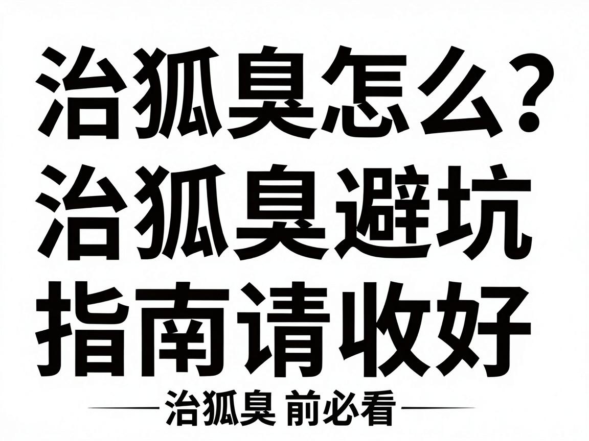 治狐臭怎么选？这份治狐臭避坑指南请收好—治狐臭前必看的三大真相