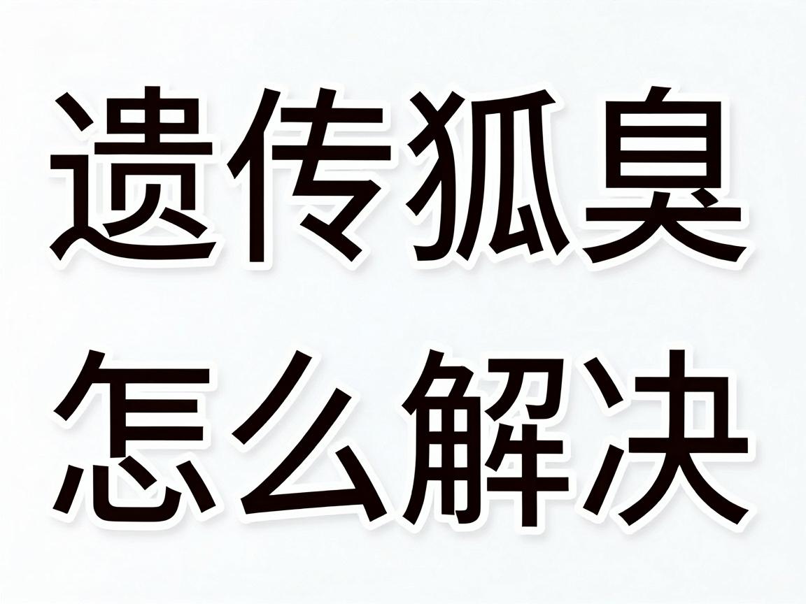 遗传狐臭怎么解决根除？从根源解决遗传狐臭的完整方案