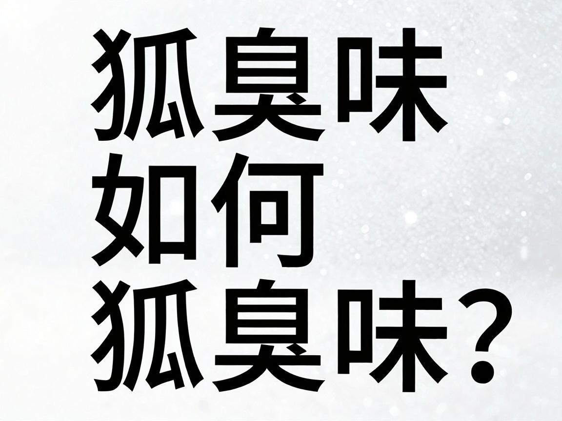 狐臭味如何去除？这3个科学方法让你彻底告别狐臭味