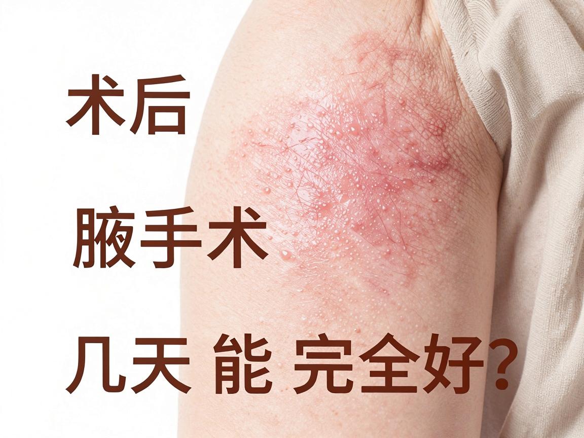 腋臭手术几天能完全好？术后恢复全流程时间表告诉你腋臭手术几天能彻底好透