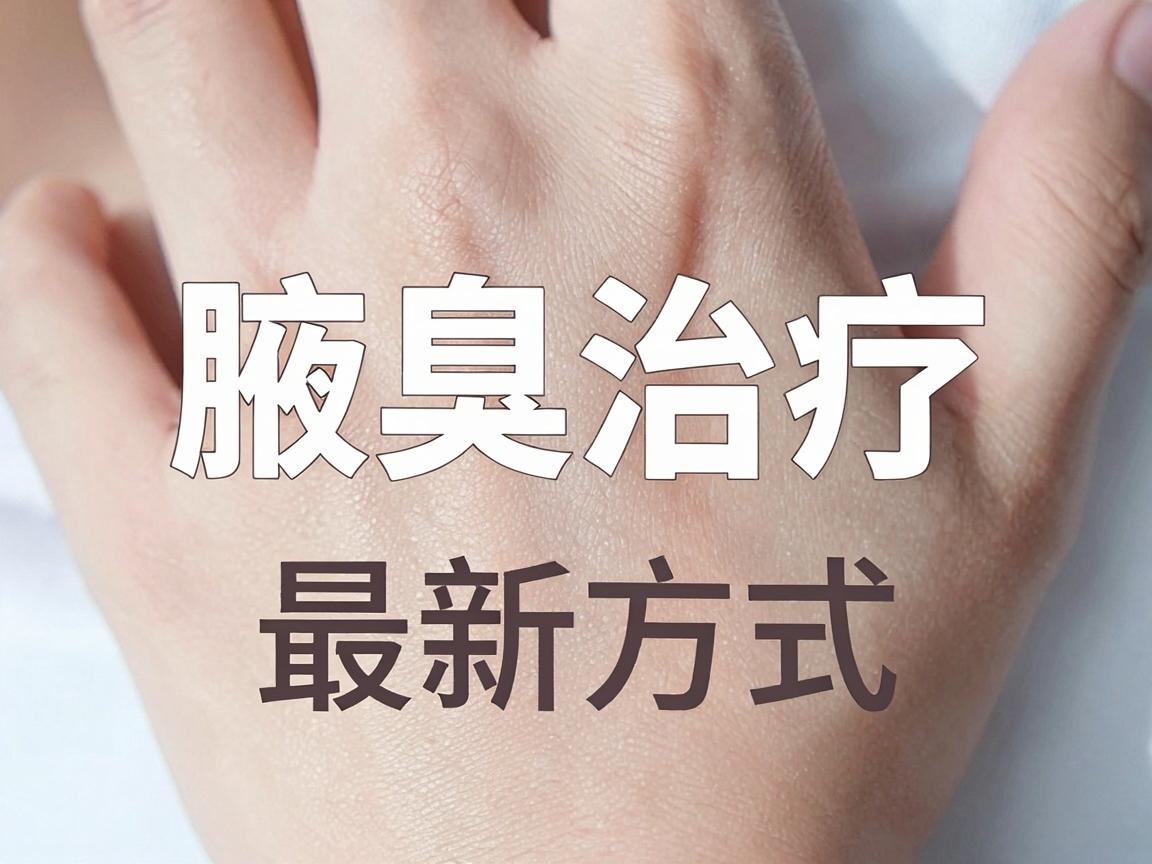 腋臭治疗最新方式，从根源到微创，腋臭治疗方式全解析