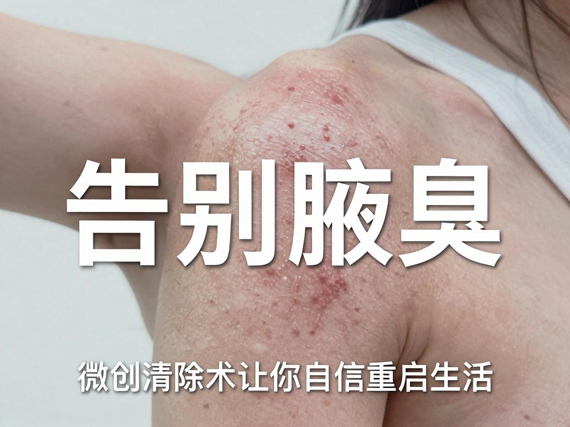 腋臭微创清除术，告别腋臭，微创清除术让你自信重启生活