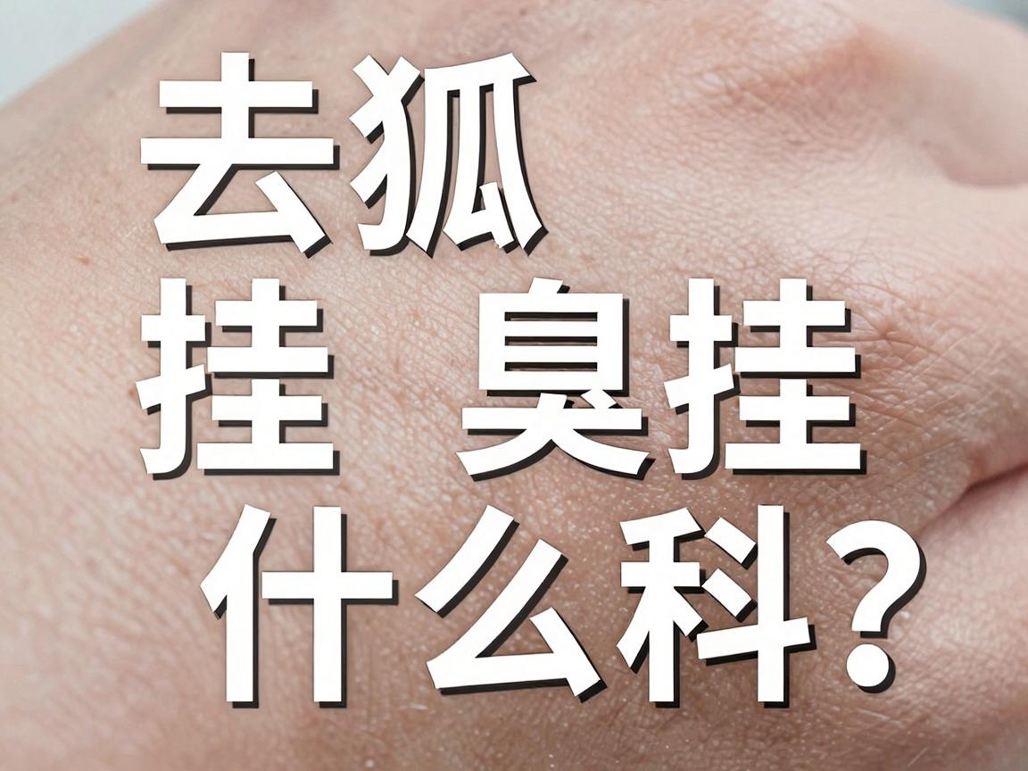 去狐臭挂什么科?去狐臭挂什么科最靠谱?专业医生带你一次说清 去狐臭挂什么科?去狐臭挂什么科最靠谱?专业医生带你一次说清
