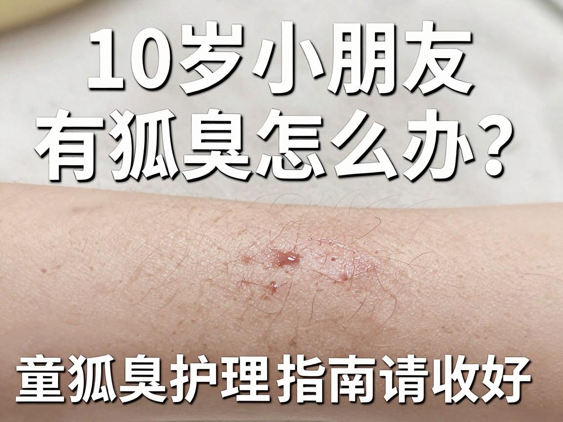 10岁小朋友有狐臭怎么办？别急，这份儿童狐臭护理指南请收好