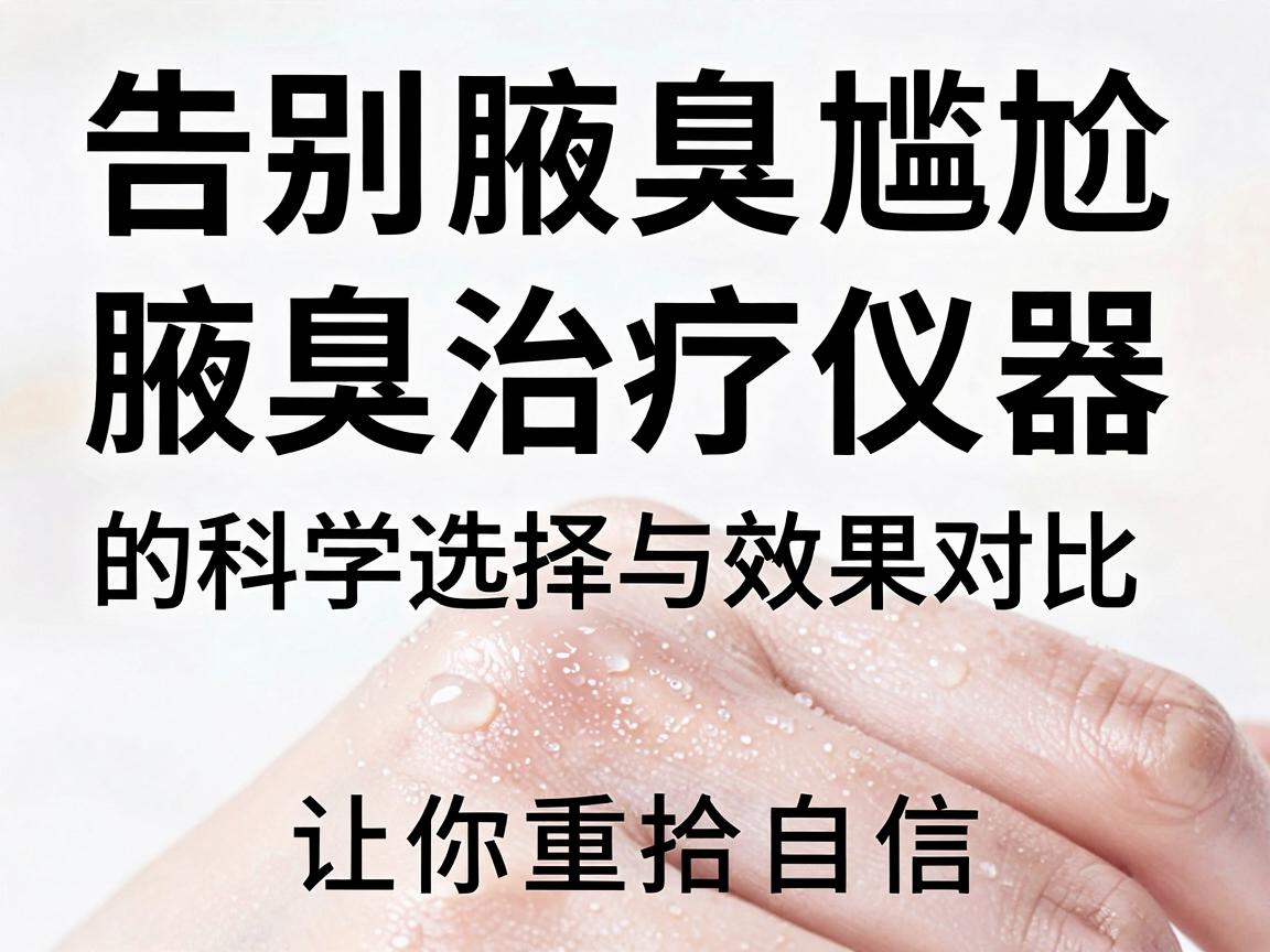 告别腋臭尴尬，腋臭治疗仪器的科学选择与效果对比，让你重拾自信