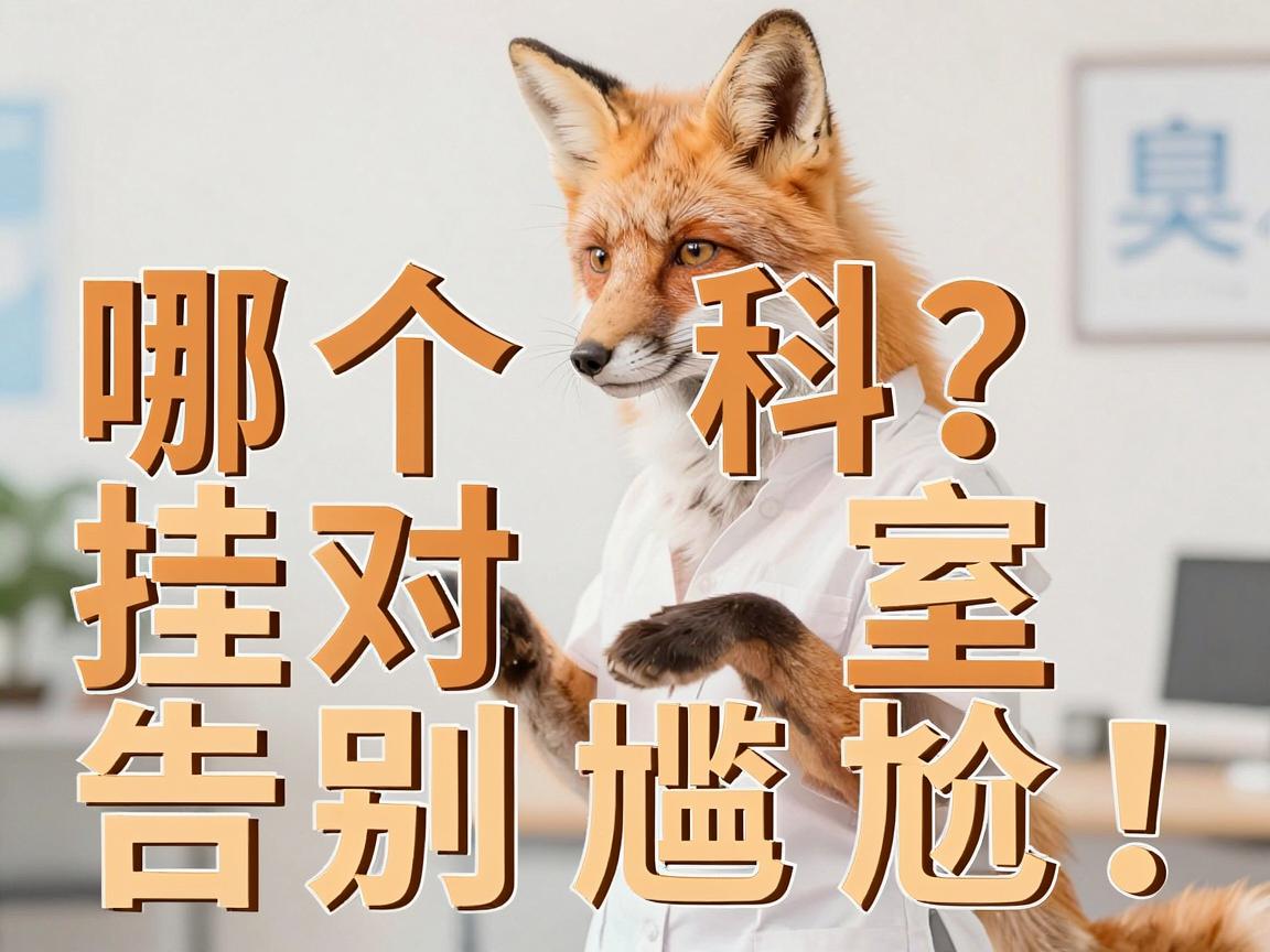 狐臭看哪个科？挂对科室，告别尴尬！狐臭看哪个科，这篇说透