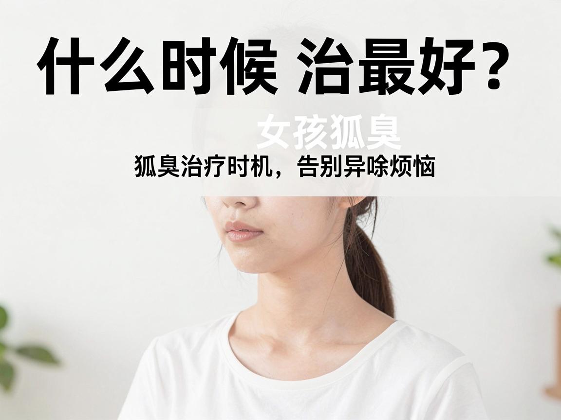 女孩狐臭什么时候治最好？把握狐臭治疗时机，告别异味烦恼