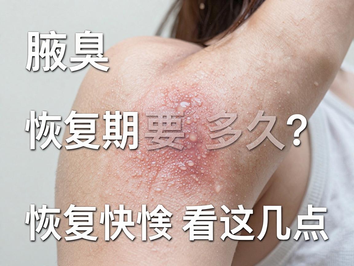 腋臭微创手术恢复时间全解析，恢复期要多久？恢复快慢看这几点