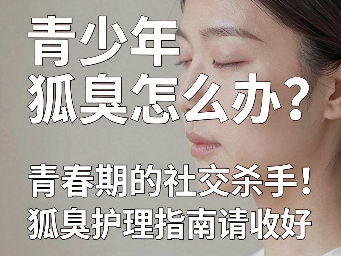 青少年狐臭怎么办？别让狐臭成为青春期的社交杀手，这份狐臭护理指南请收好