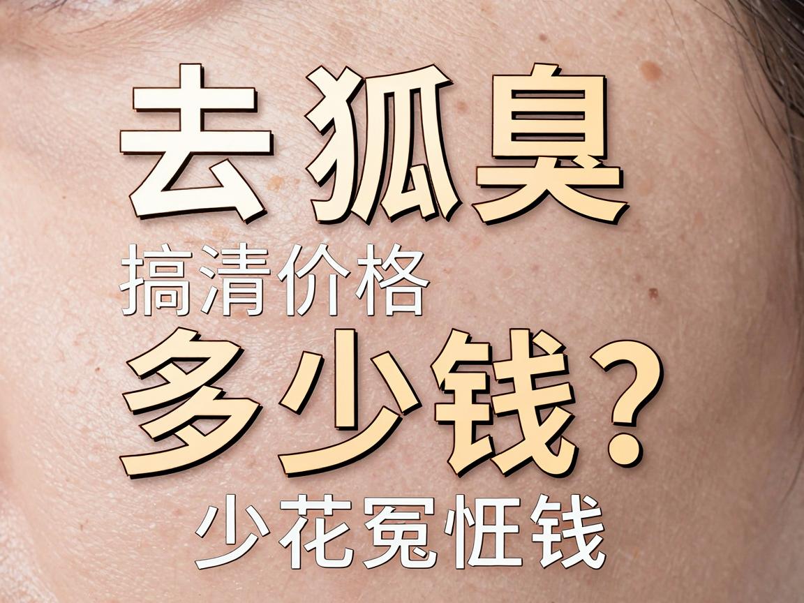 去狐臭微创多少钱？搞清价格与疗效，少花冤枉钱